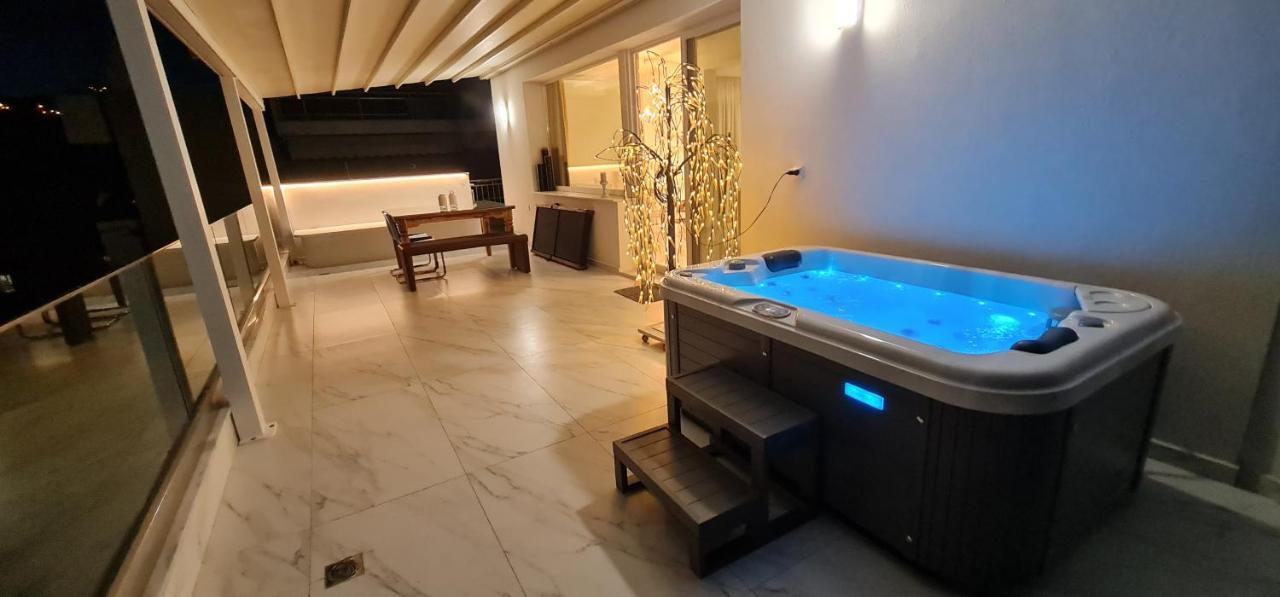 Appartamento Euphoria Luxury Penthouse Kavala Esterno foto